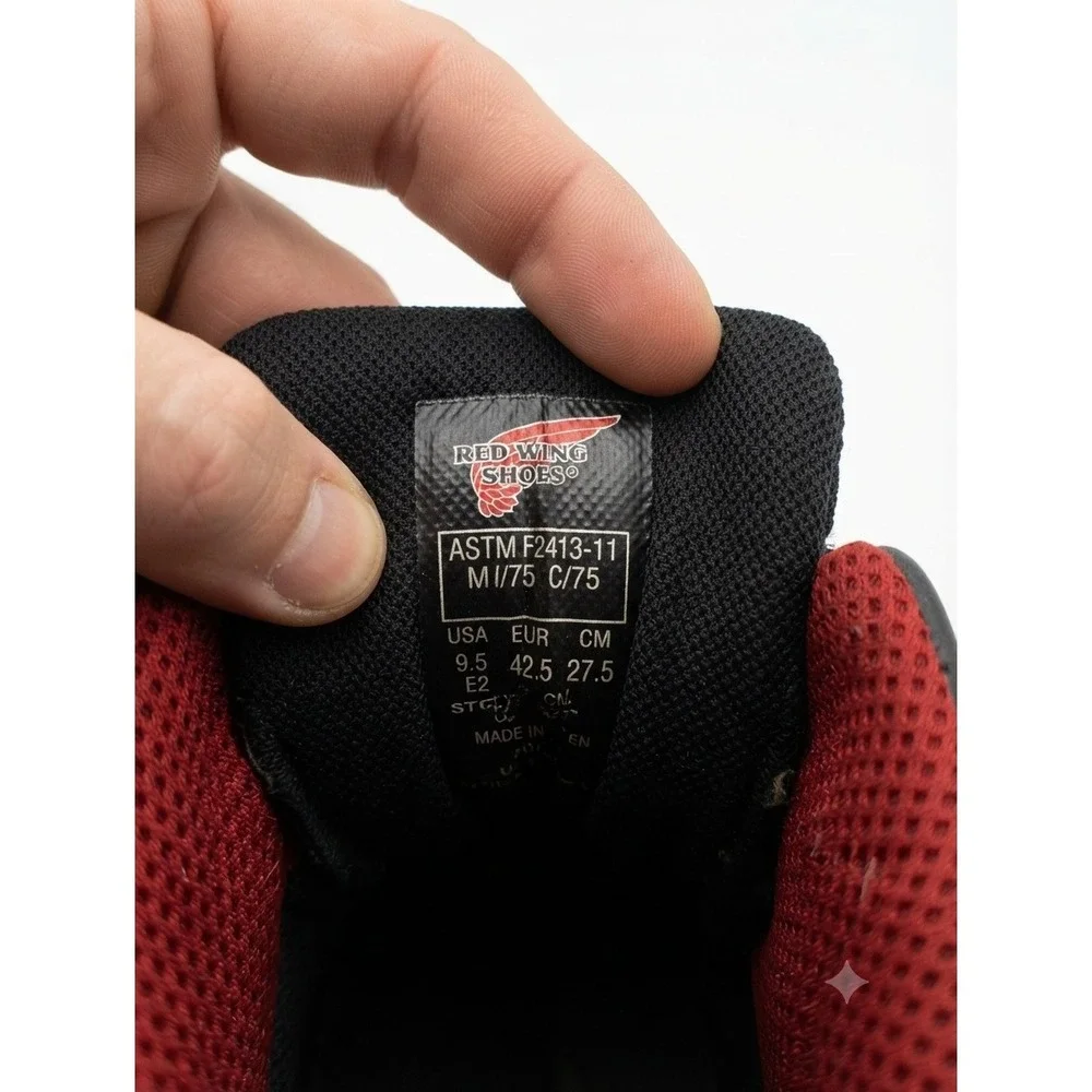 Red Wing men red
